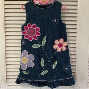 Tangerine Kids Sleeveless Denim Dress